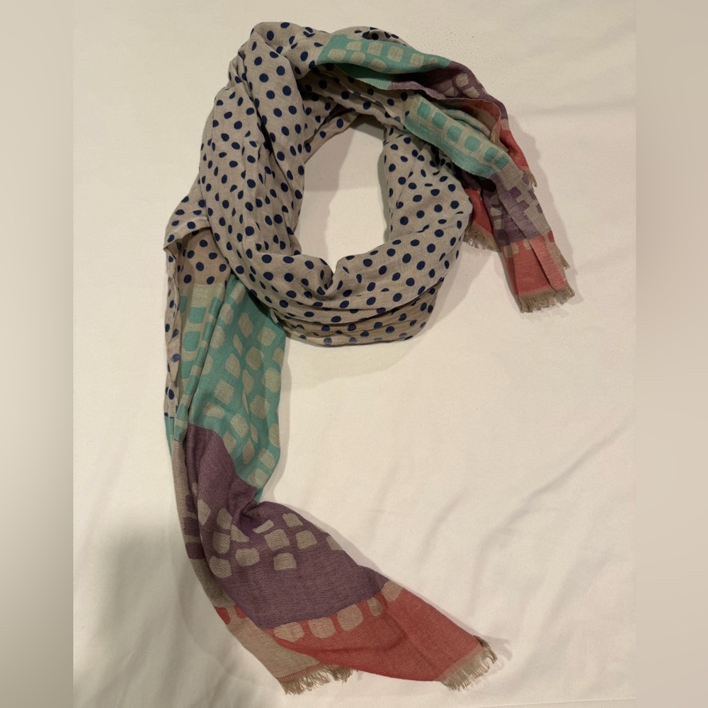 Anthropologie polka dot scarf - Picture 4 of 7